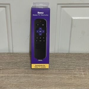 Official Roku TV Remote Control OEM Replacement with Batteries Included
